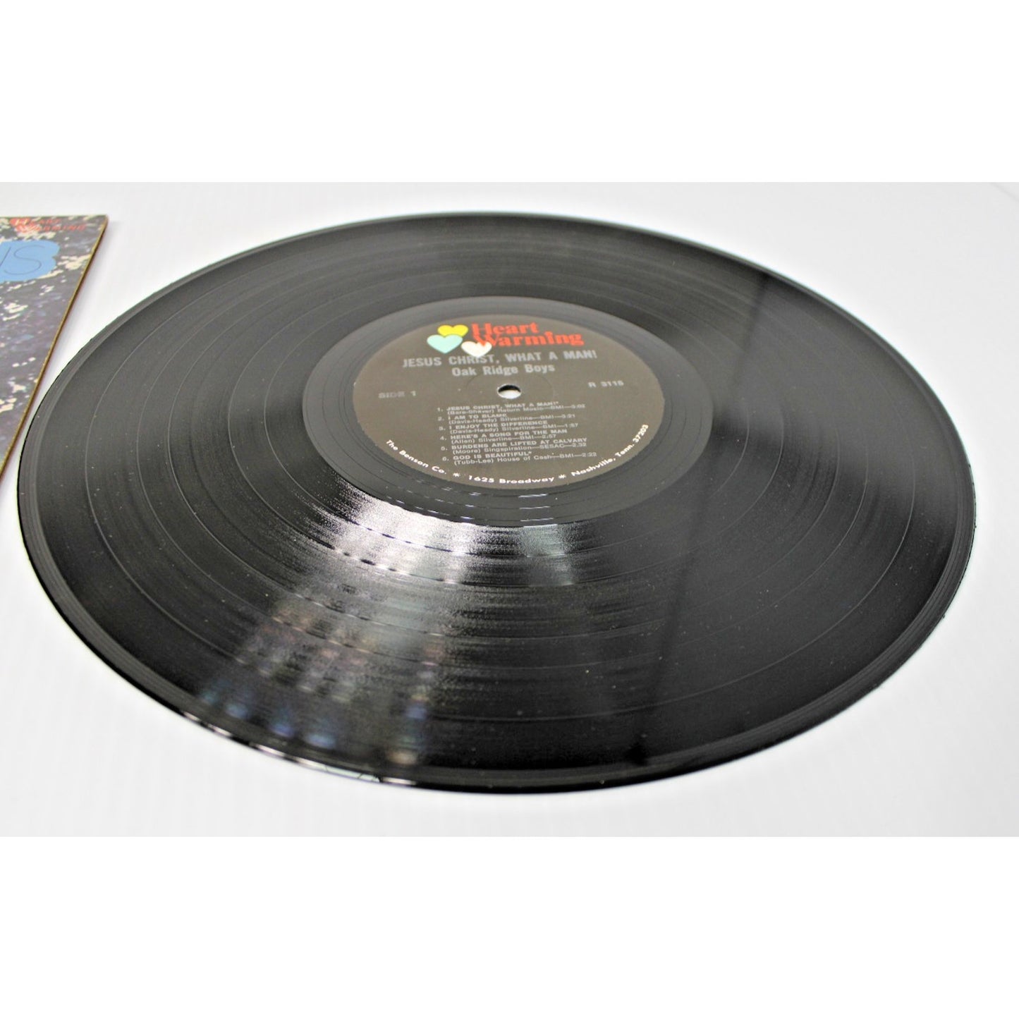 2 Oak Ridge Boys Albums: I Know & Jesus Christ, What A Man! Gospel/ Christian NM