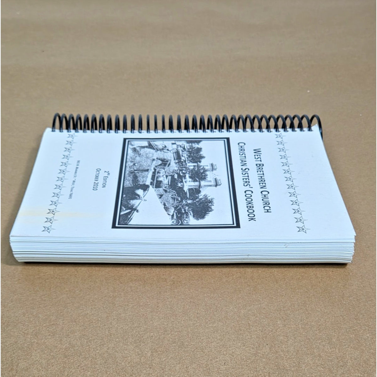 Vintage West Brethren Church Czech Sisters Cookbook - Texas History Recipes 2010