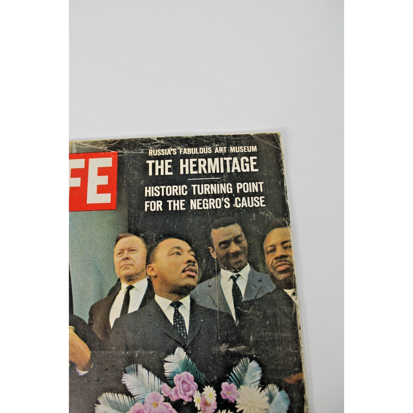 1965 March 26 Life Magazine- Dr. Martin Luther King Selma, AL Civil Rights March