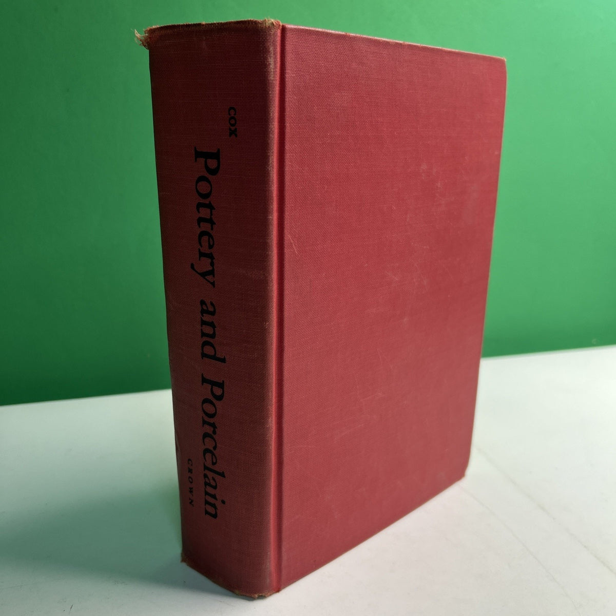 The Book Of Porcelain And Pottery Volumes 1 & 2 HC 14th Printing 1968 Cox Illus.