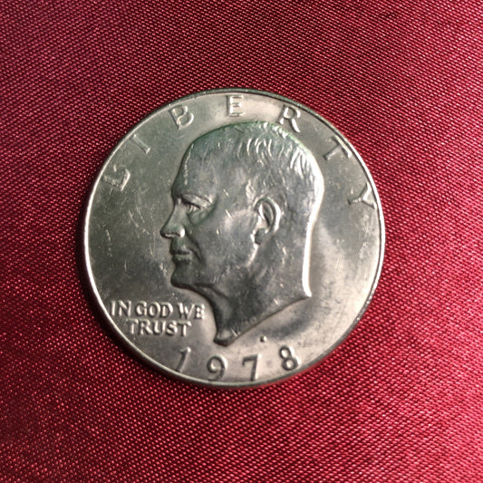 1978 President Eisenhower One Dollar Coin