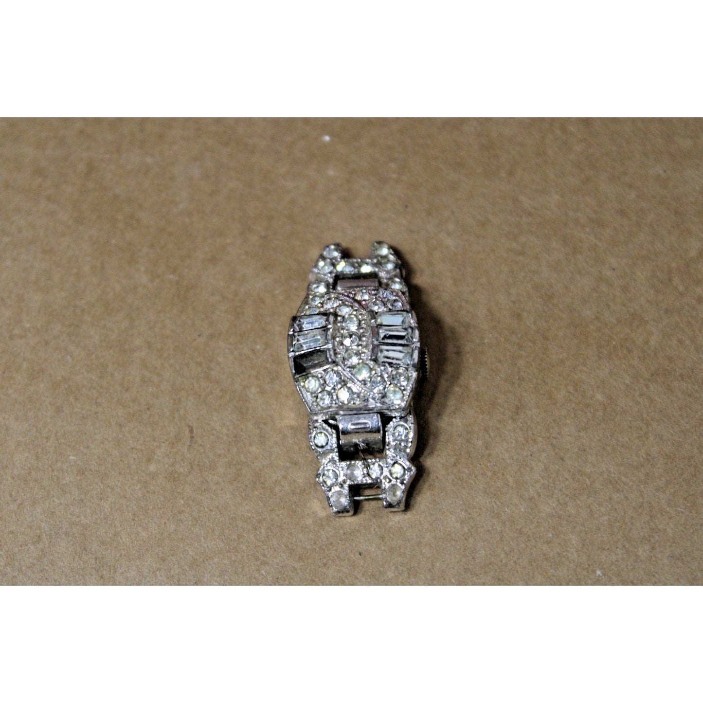 Vintage Women's Bulova Hidden-Face Jeweled Evening Watch for Restoration