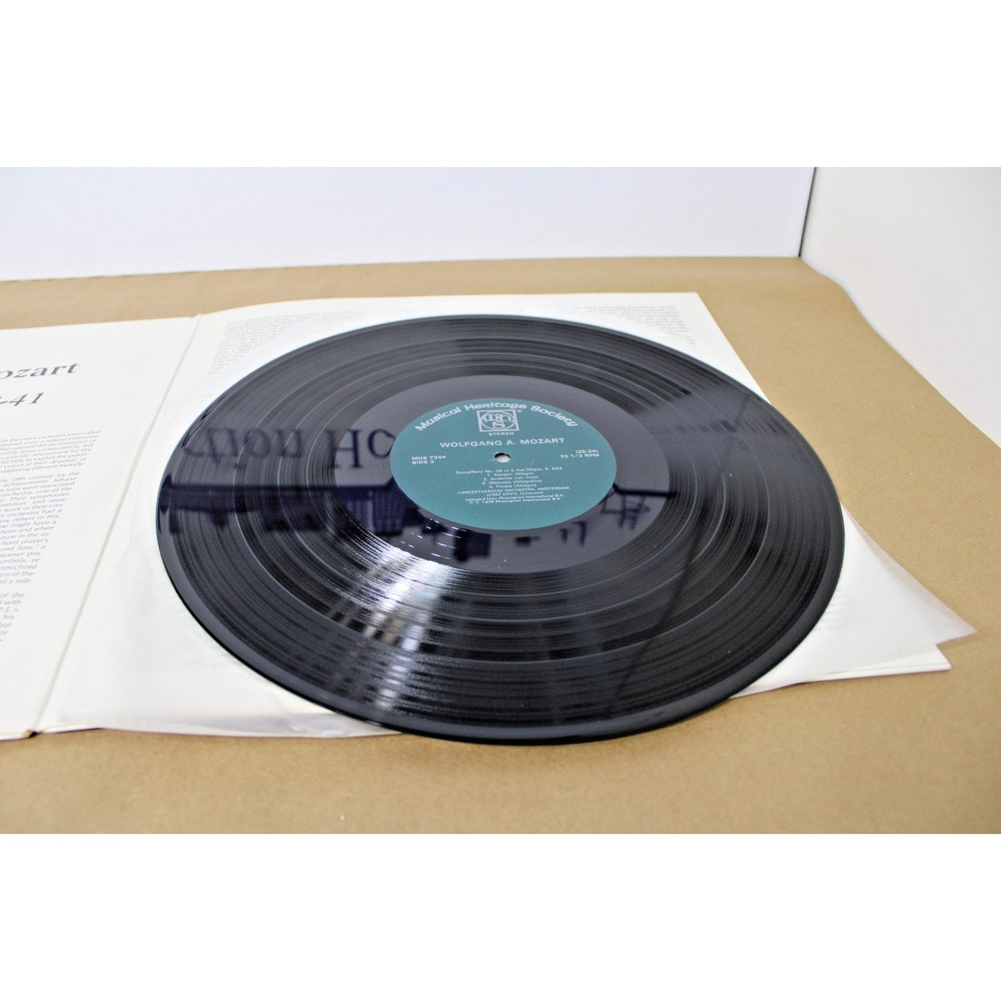 Lot 4: Musical Heritage Society- Mozart Symphonies, Concertos, Dances, Quinetets