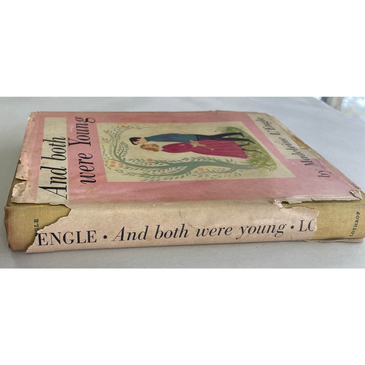And Both Were Young By Madeleine L'Engle (Hardcover, DJ 1949) - Rare 1st Edition