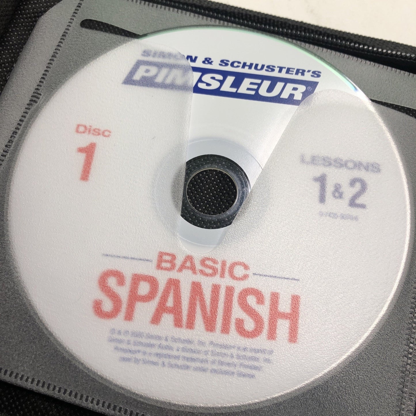 Pimsleur Basic Spanish Language 10 Lesson Audio CD With Case 5 Disc Set