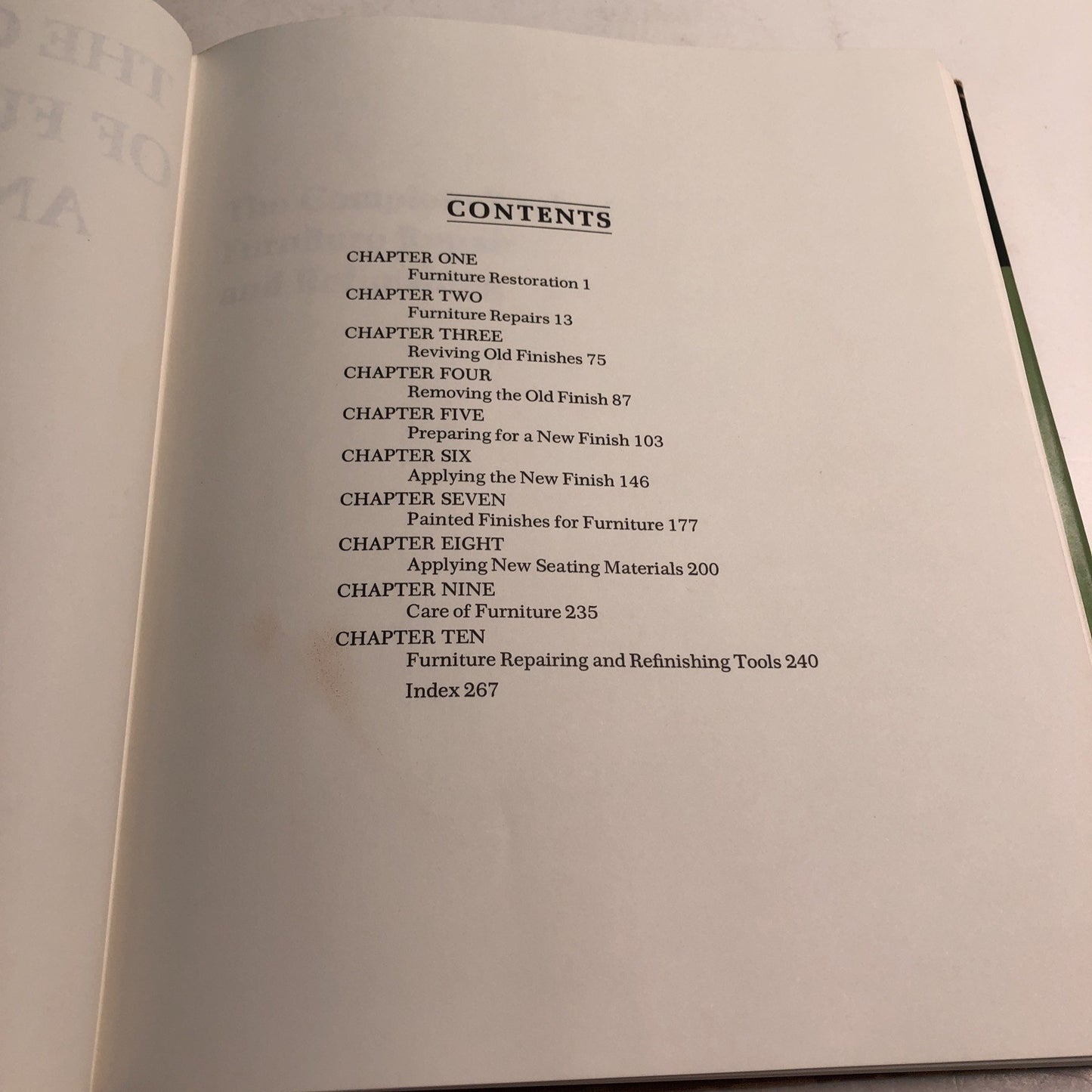 The Complete Book Of Furniture Repair And Refinishing Ralph Parsons Kinney 1971