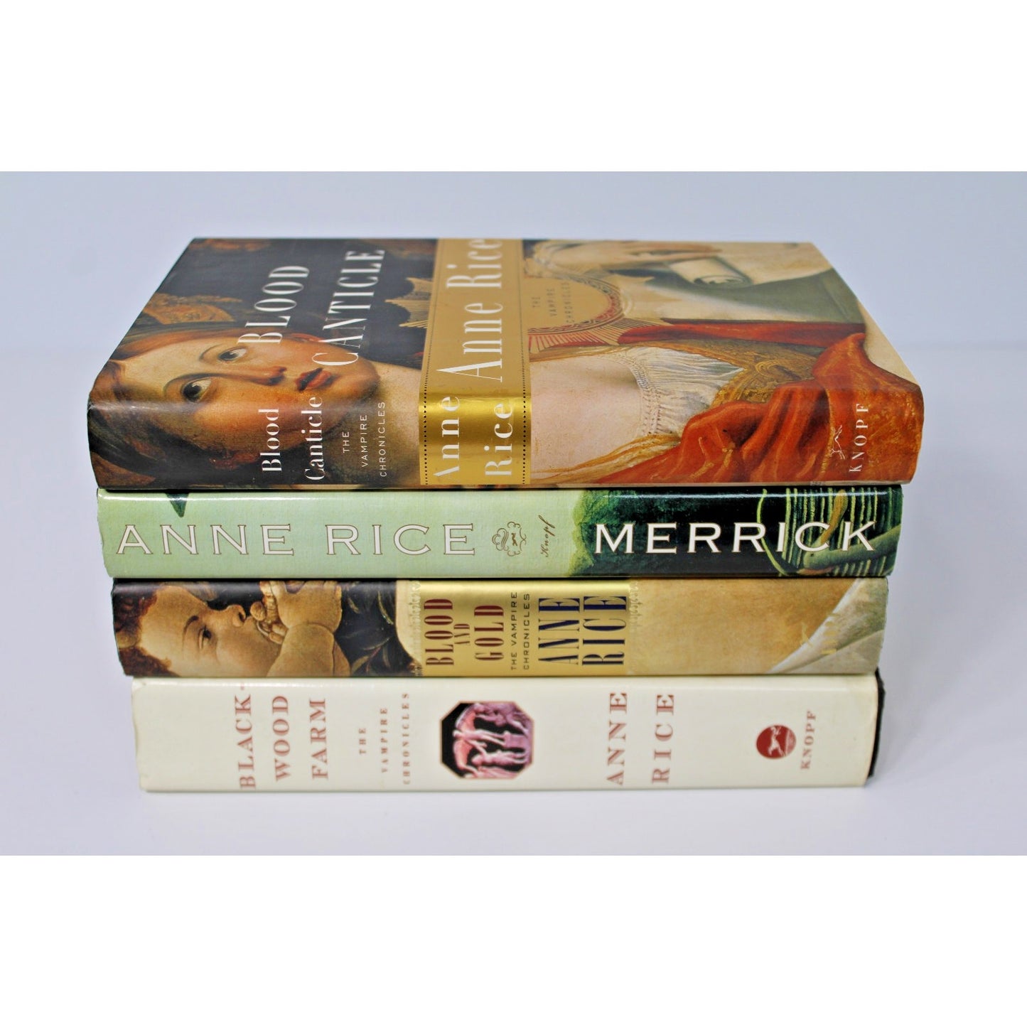 Anne Rice- Vampire/ Mayfair Lot of 4 books, All 1st Editions, Like New HC/ DJ