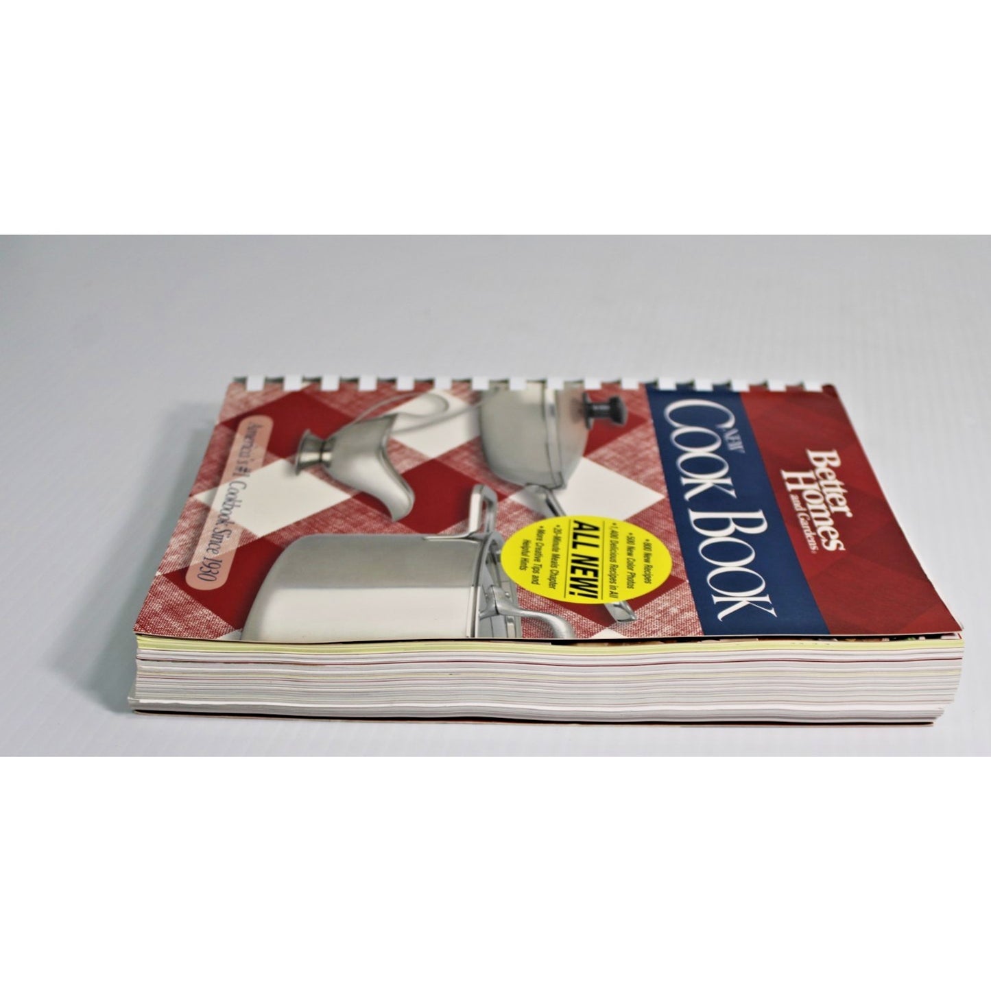 Better Homes and Gardens New Cook Book 14th Edition Comb Bound 2006 Retro PB