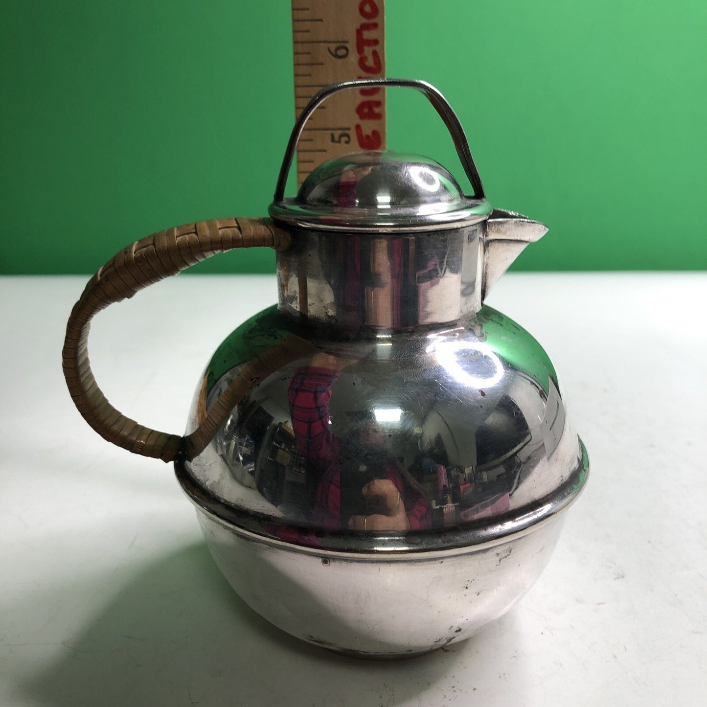 Vintage Barbour Silver Plate International Co. Tea Pot Or Syrup Pitcher