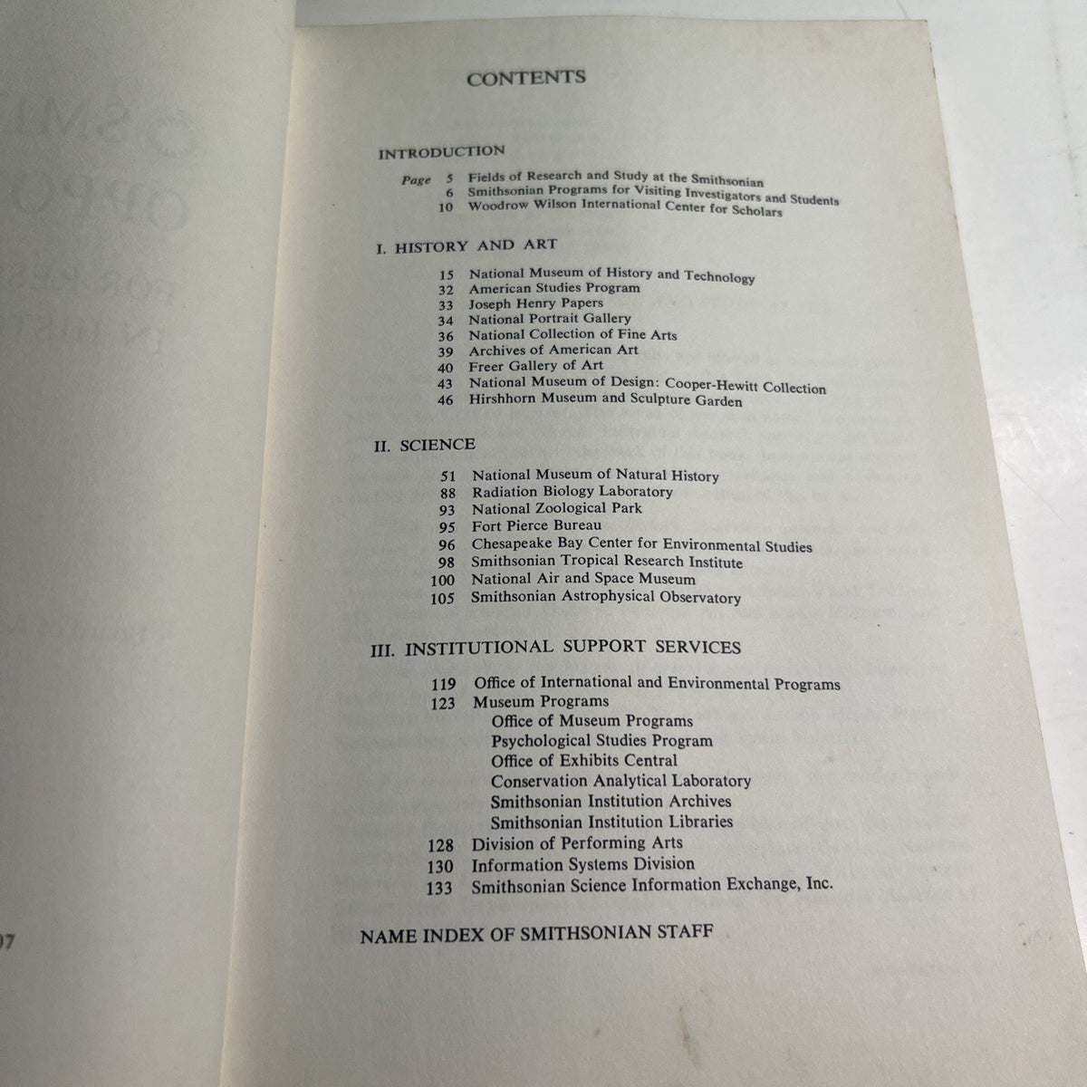 1974 PB Smithsonian Opportunities For Research In History Art Science Washington