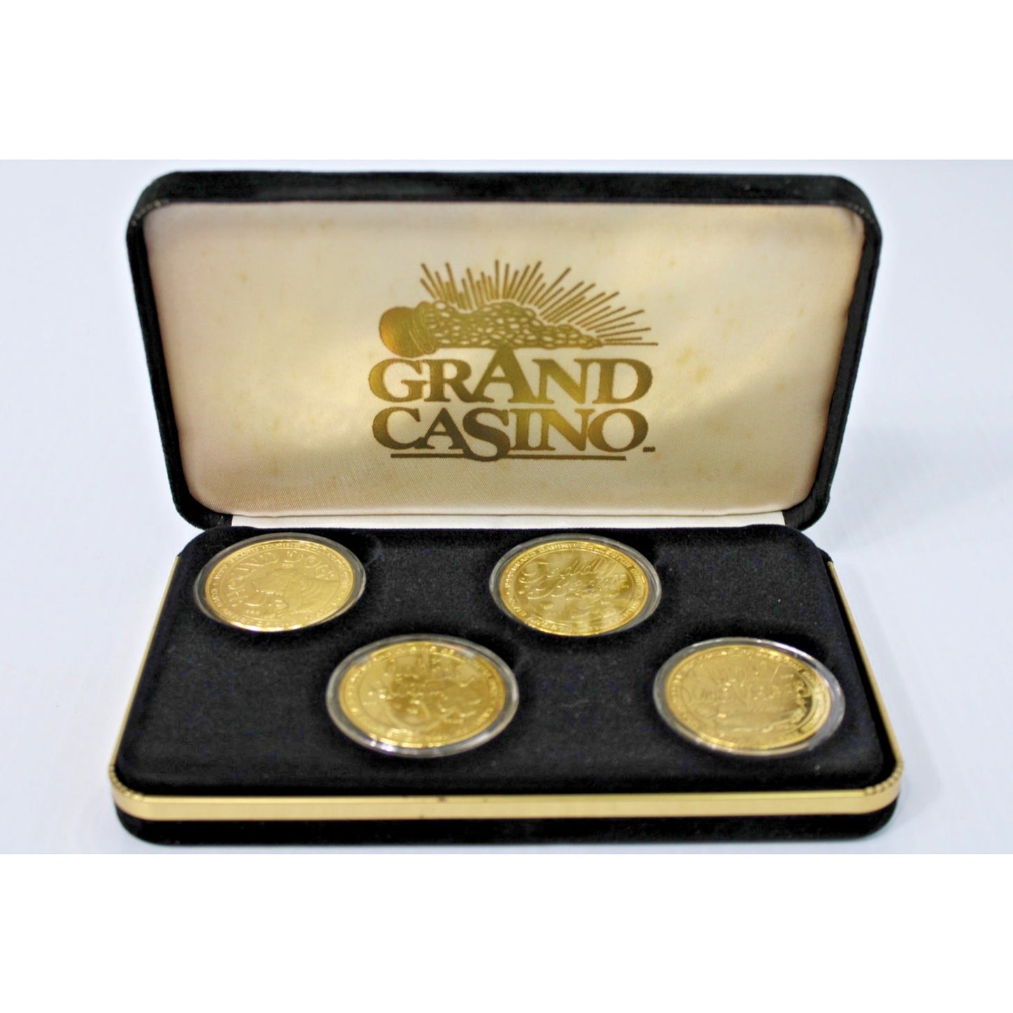 Vintage ELVIS Grand Casino Gulf Coast Series Collector Coin Set Limited Edition