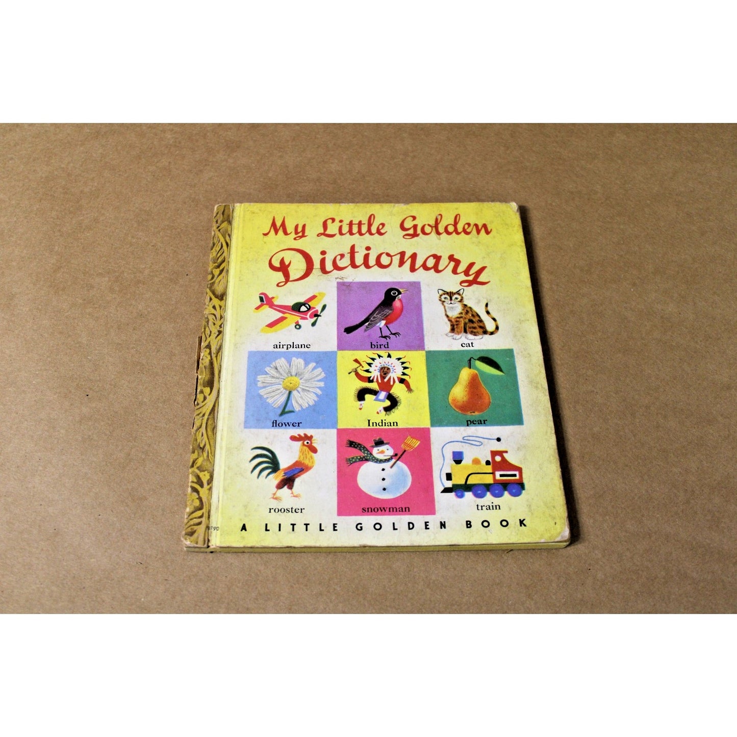 VTG 1949 MY Little Golden Dictionary Children's Book, Richard Scarry 1st Ed. VG