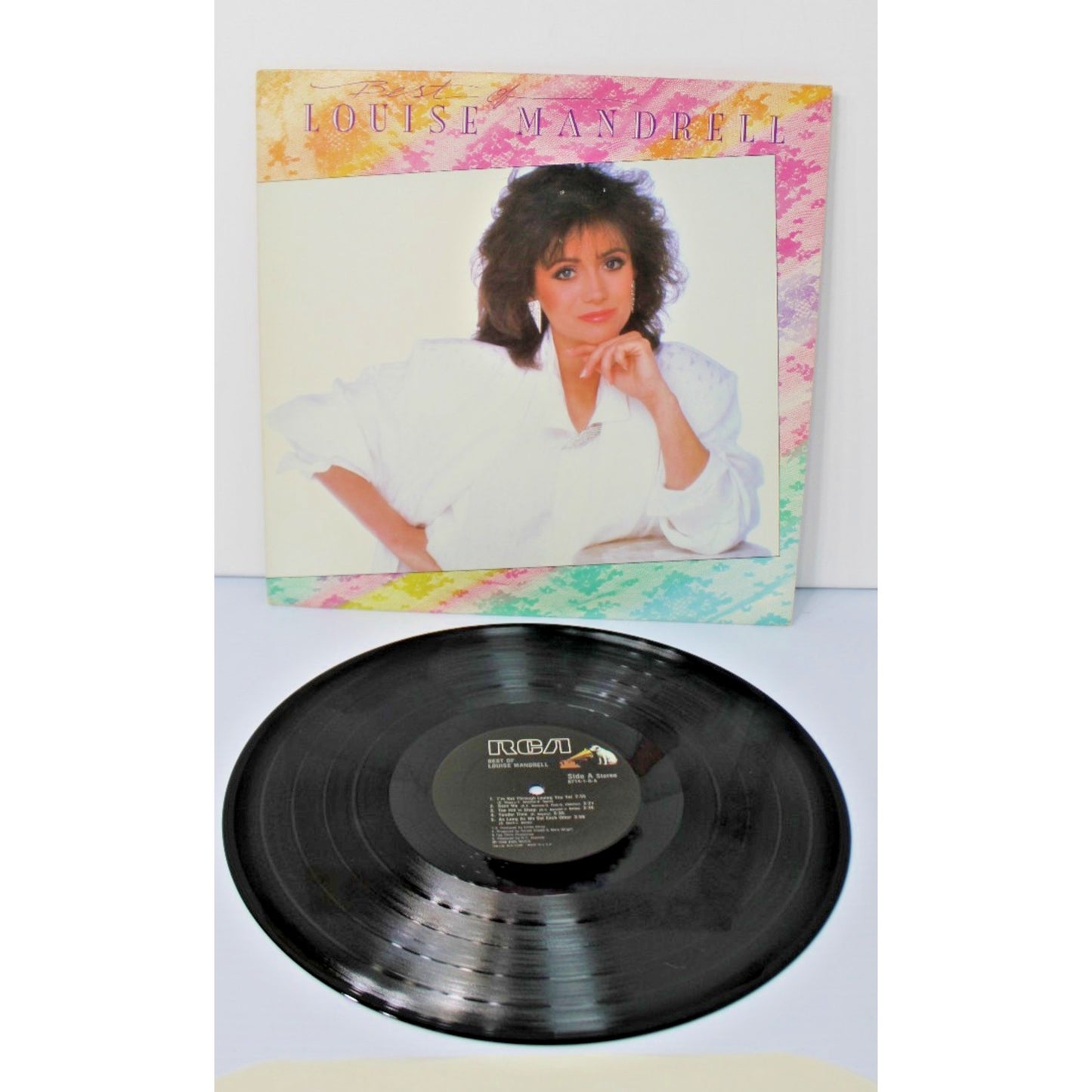 Louise Mandrell- Best of, 1988 RCA Record 6714-1-R Country PROMO- Near Mint!