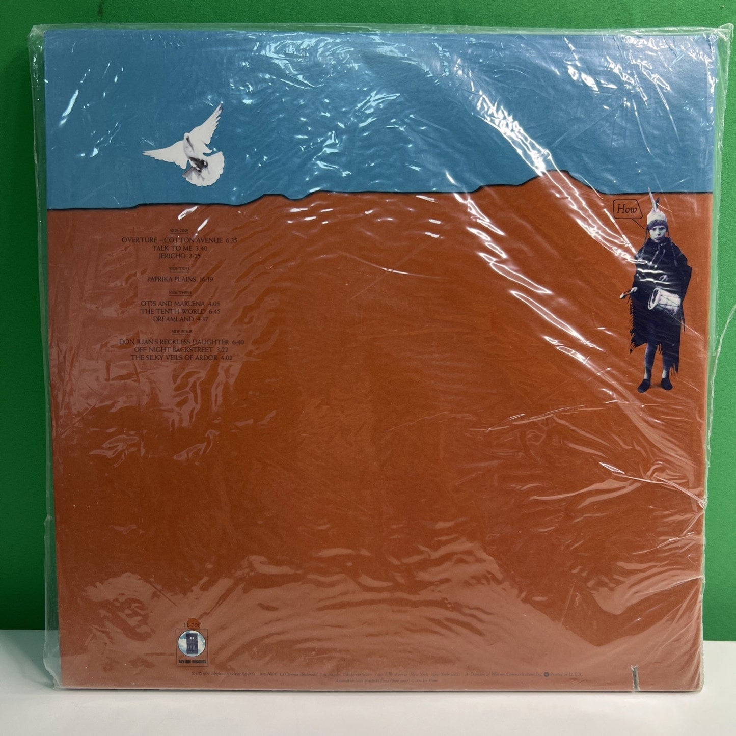 1977 Joni Mitchell Don Juan's Reckless Daughter Asylum BB-701 Vinyl 2 Records LP