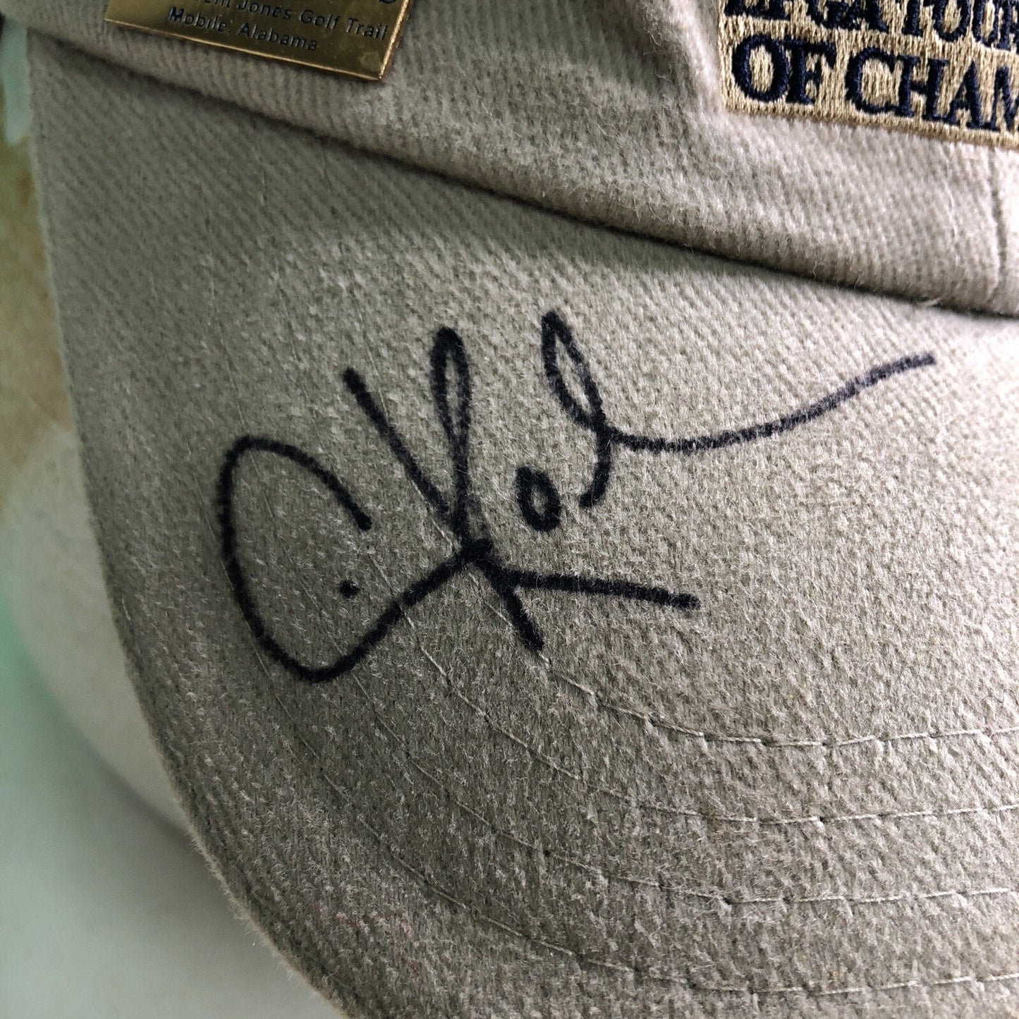 Autographed By Player Cap GOLF LPGA Tournament Of Champions RTJ Trail Mobile AL