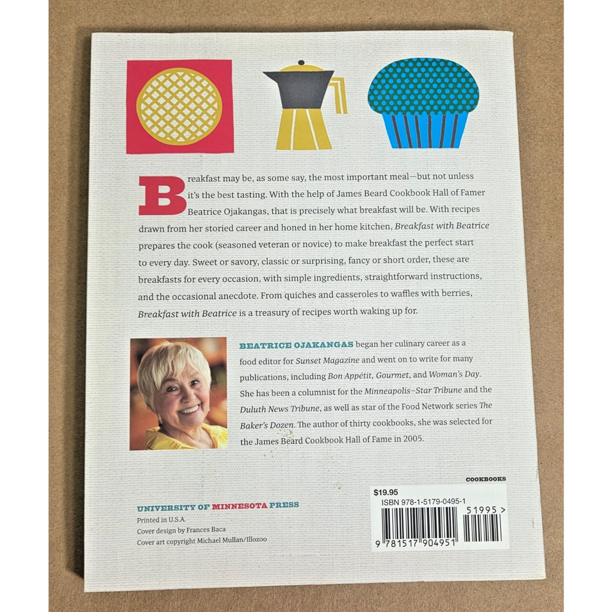 Breakfast with Beatrice Cookbook - 250 Recipes - Beatrice Ojakangas - Very Good