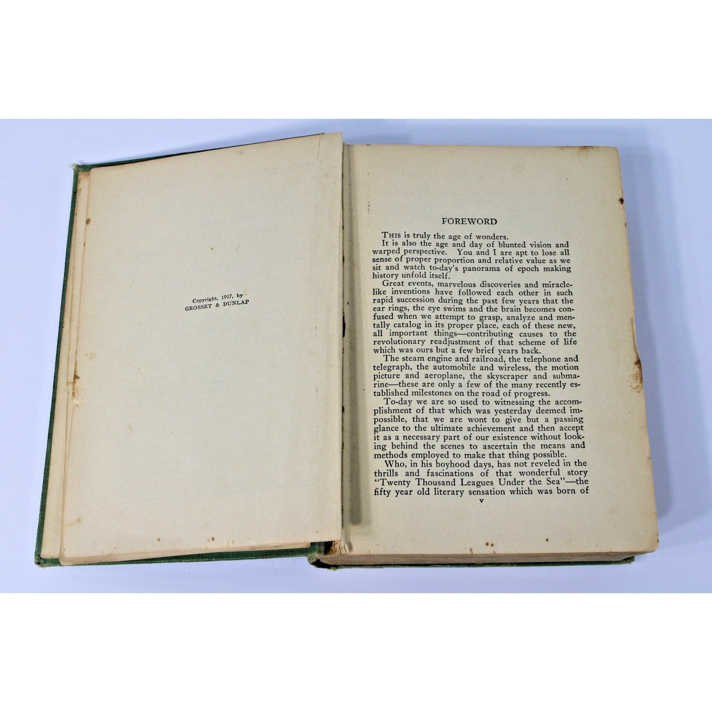 20,000 Leagues Under the Sea- Jules Verne, 1917 Photoplay Edition Film Stills