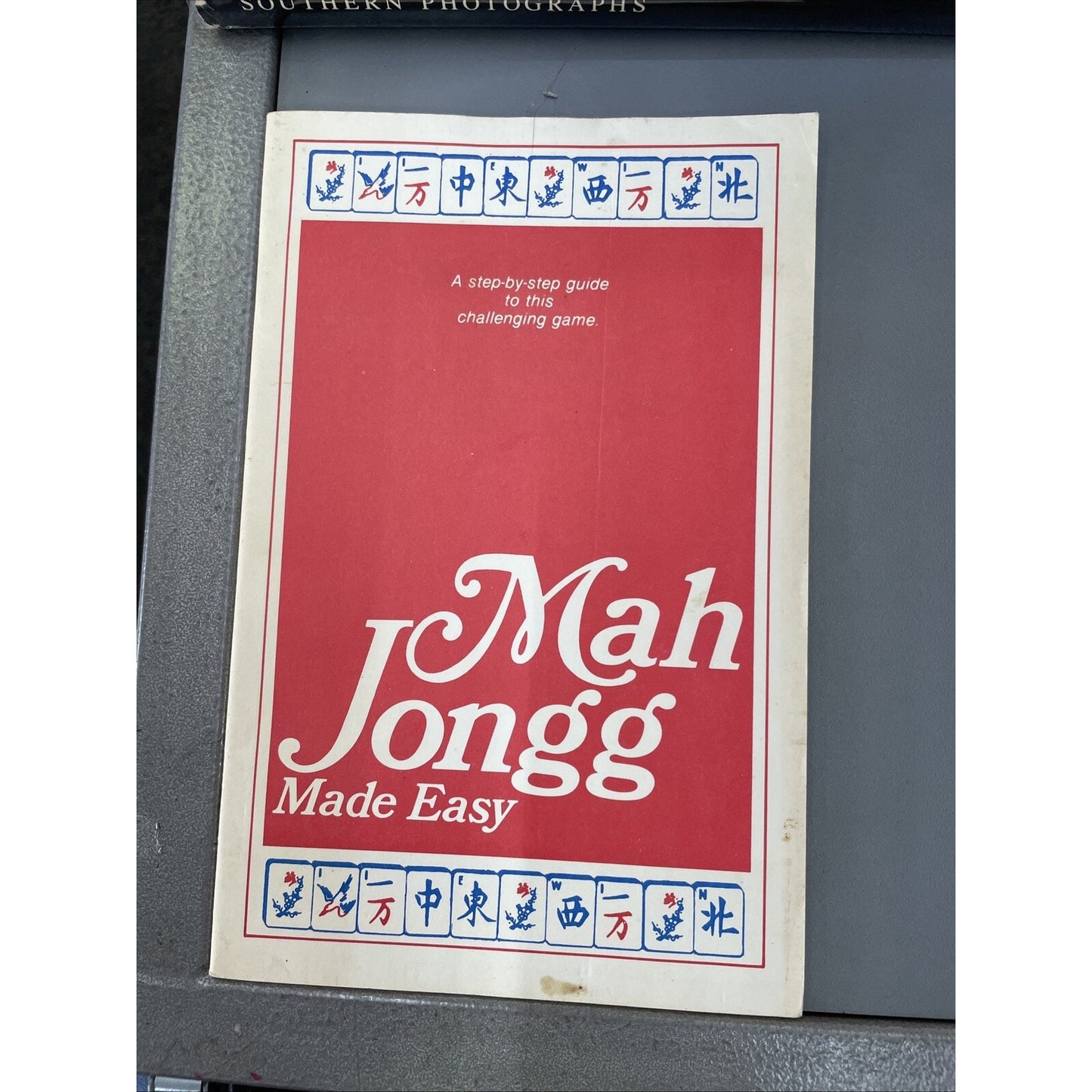 Vintage Mah Jong Mahjong Game Instruction Booklet Nice