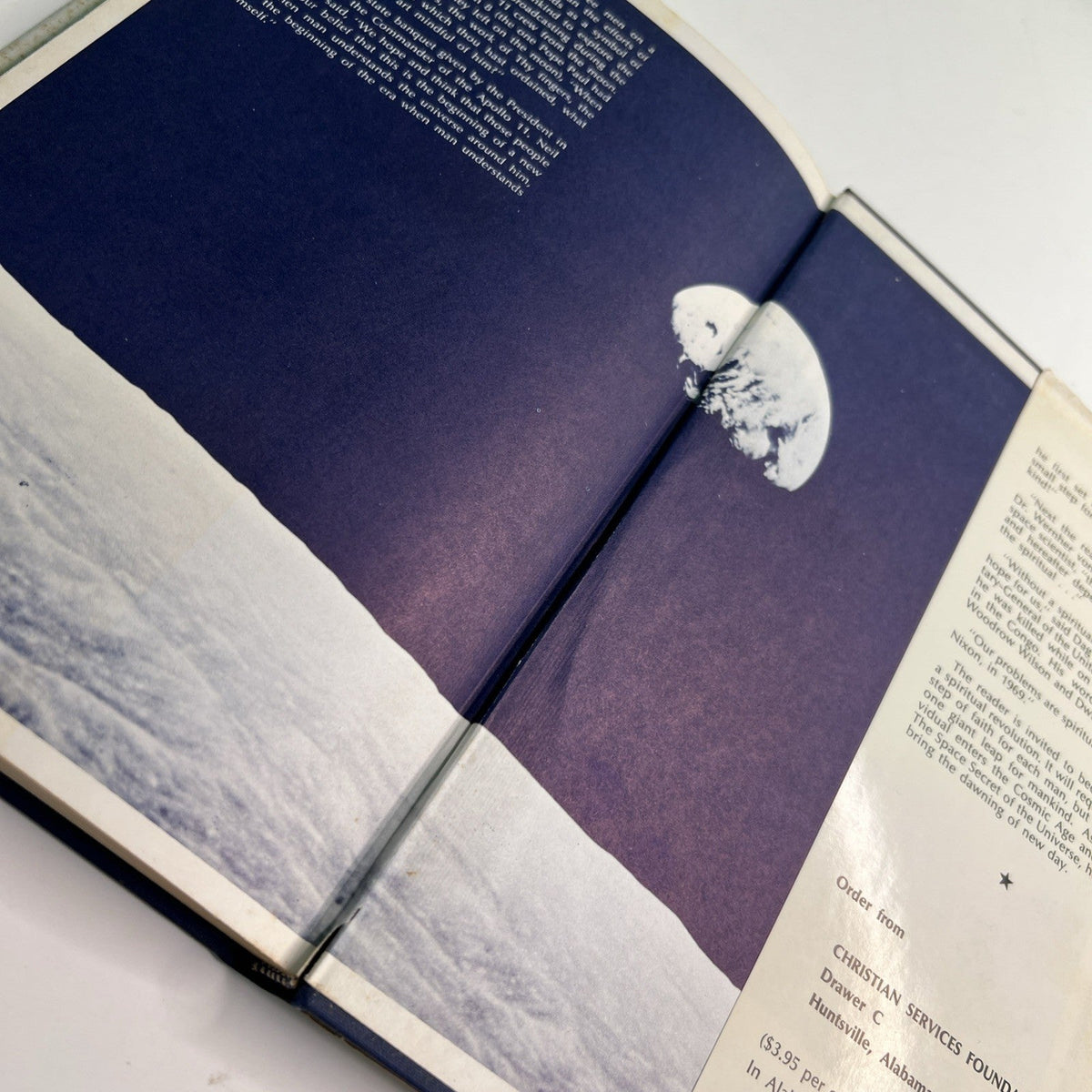 1969 HC DJ The Space Secret of the Universe by Lucile Johnston SIGNED