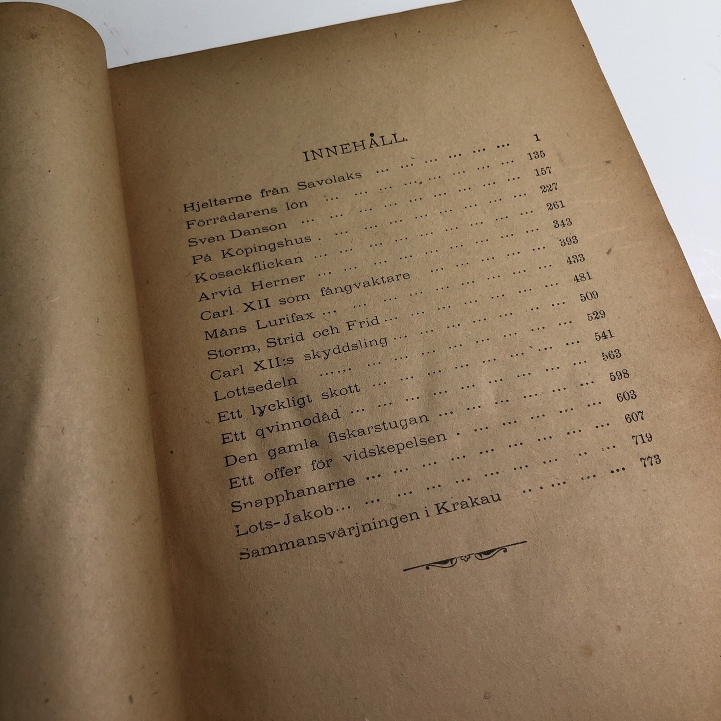 Samlade Arbeten By J. O. Aberg Antique Swedish HC 1910