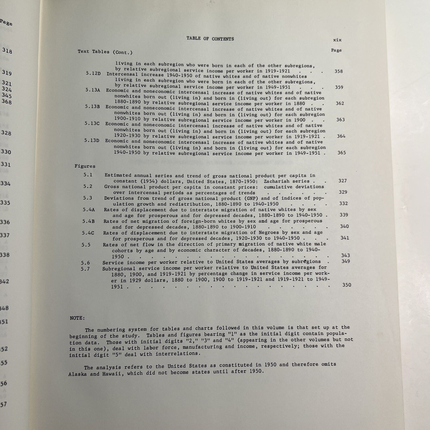 1964 HC DJ Population Redistribution Economic Growth US 1870-1950 Eldridge Thoma