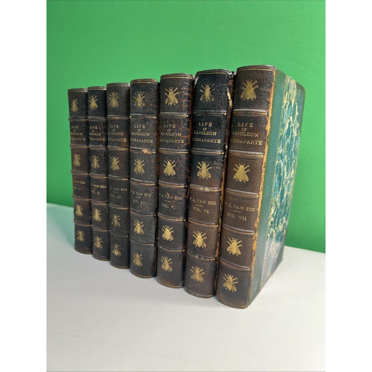 1809 Life Of Napoleon Bonaparte By Willem Lodewyk Van-Ess Vols. 1 - 7