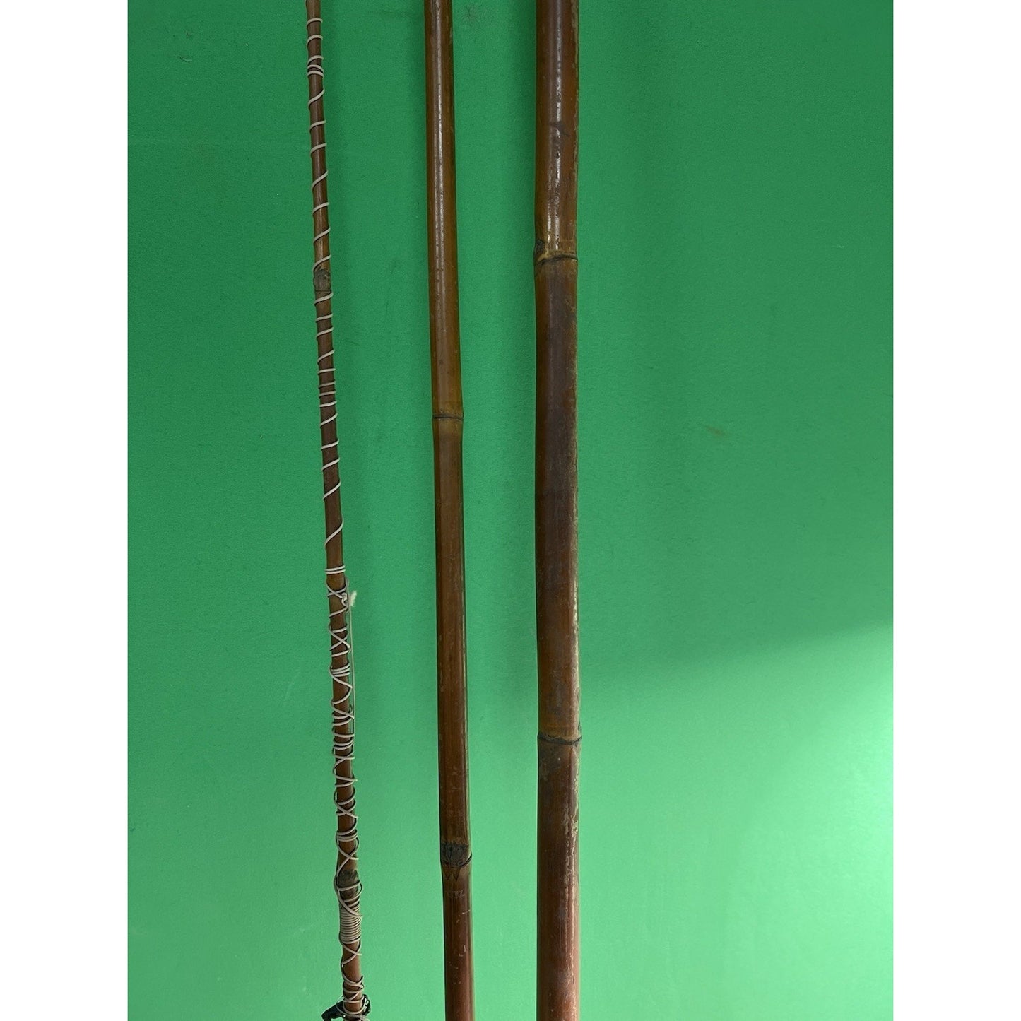 Vintage Heddon 12’ Bamboo Fishing Rod Pole