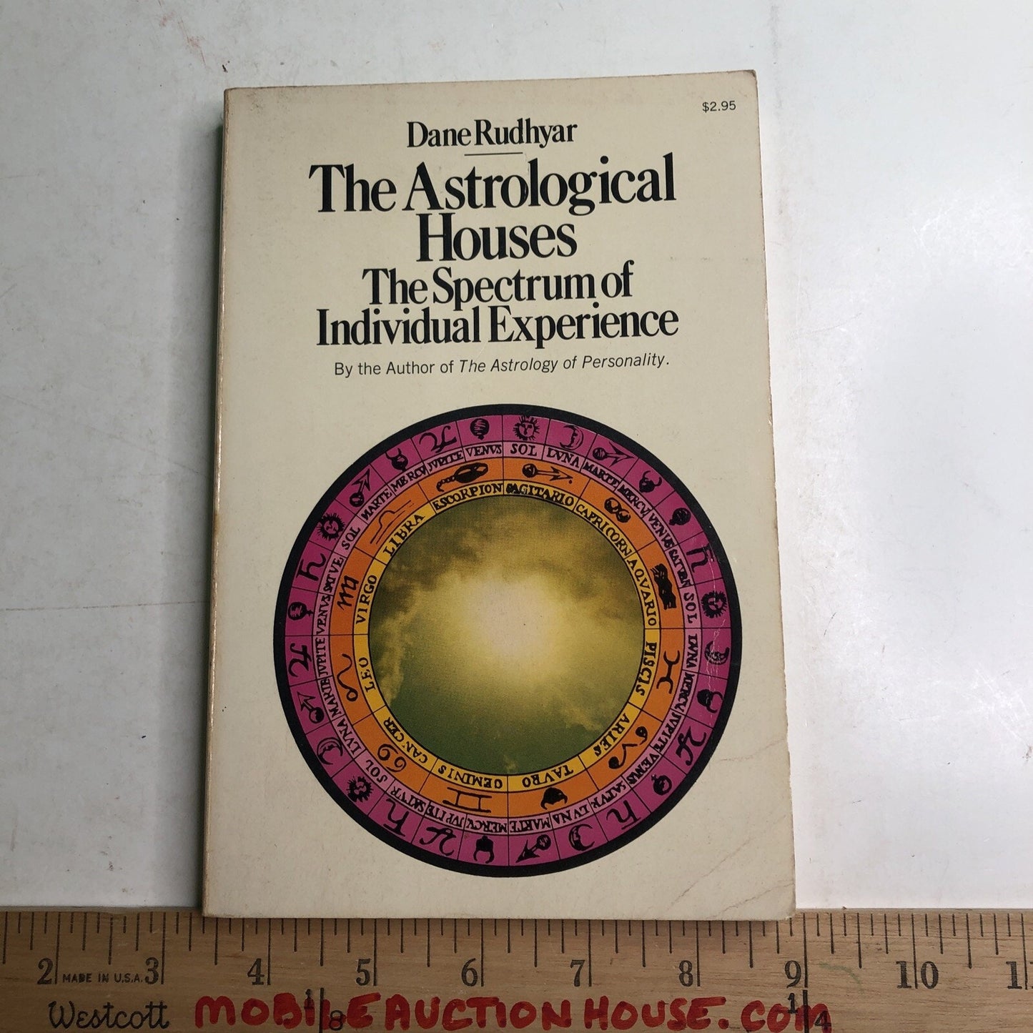 Astrological Houses The Spectrum of Individual Experience Dane Rudhyar 1972 PB
