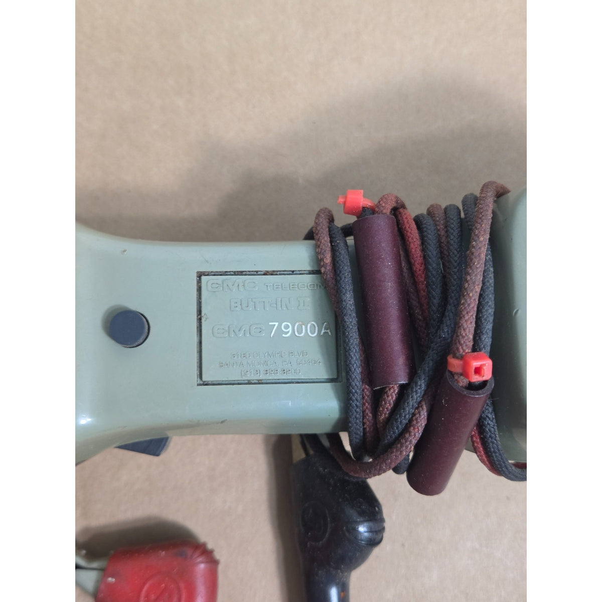 Vintage CMC Butt-In II Test Telephone Lineman Handset Model 7900C (Untested)