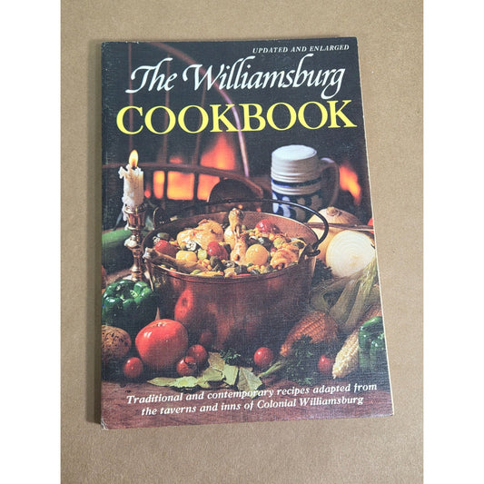 Vintage The Williamsburg Cookbook 1978 Softcover Tavern Recipes Colonial VA