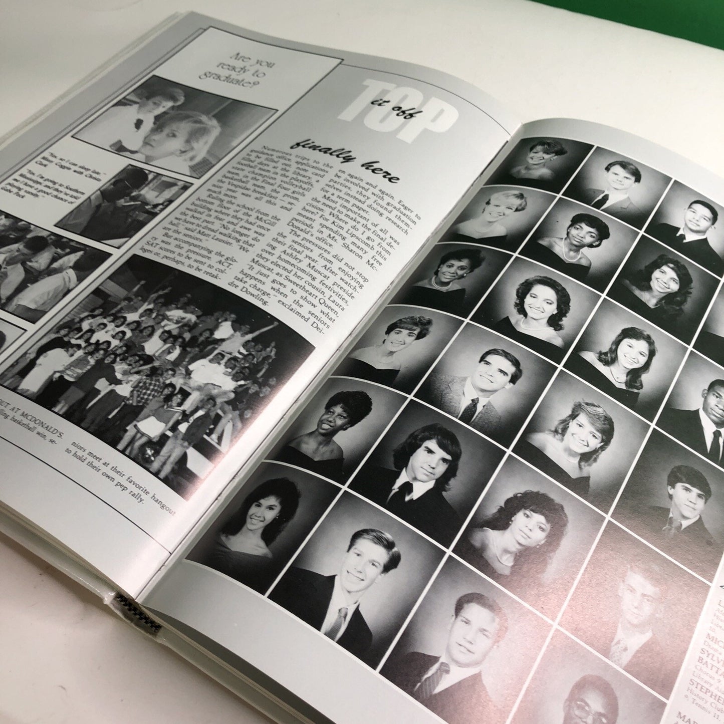 1986 - 1987 McGill Toolen High School Yearbook VESPIDAE Mobile Alabama AL