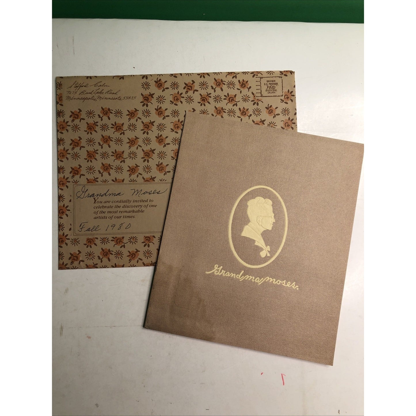 Grandma Moses Memories of America Plate Collection Ad Booklet 1980