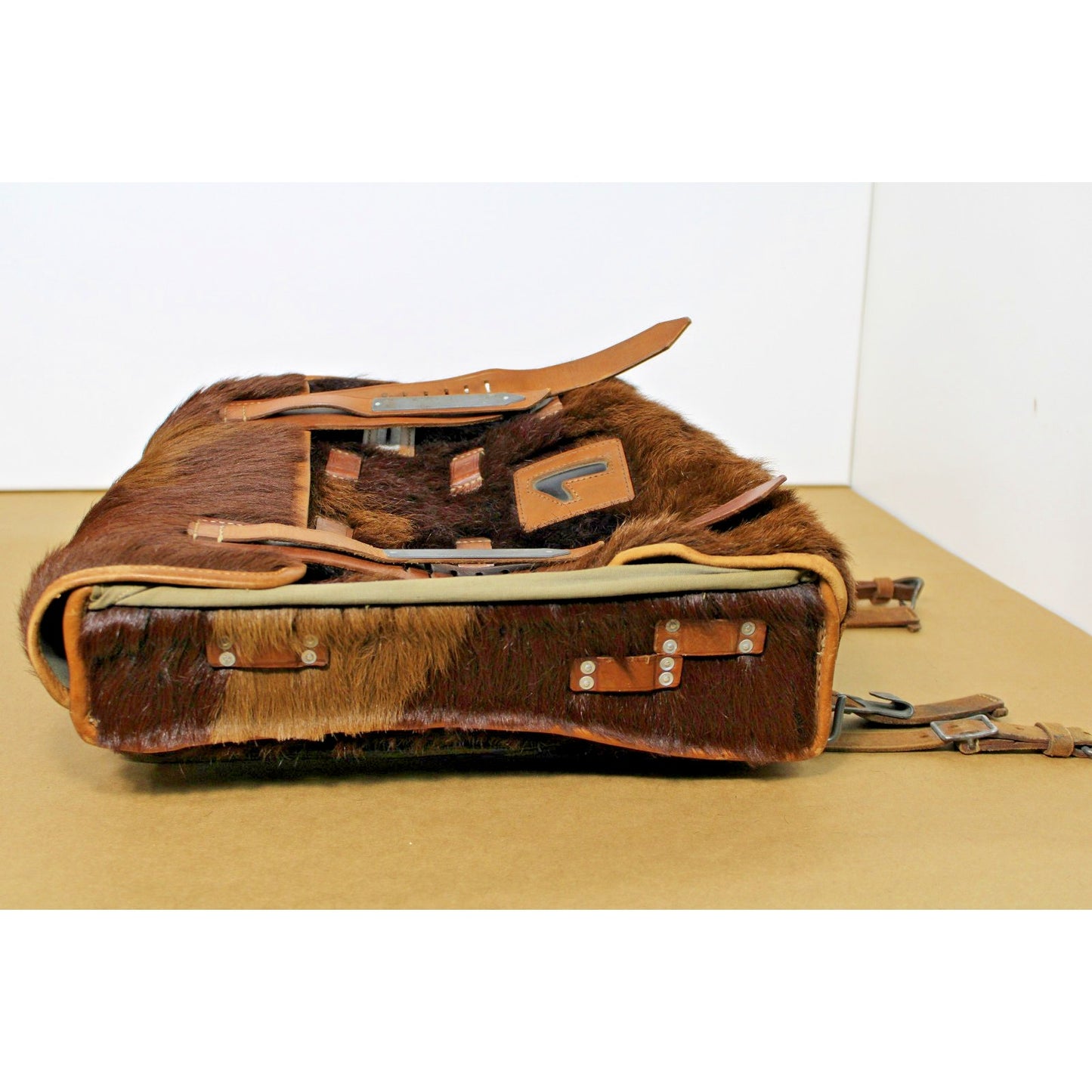 Original WWII German Wehrmacht Radio Signalman's Horse Hair M34 Backpack No. 1