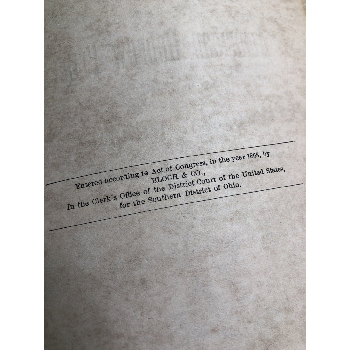 1868 American Hebrew Primer Revised Edition By L. Aufrecht Language Education