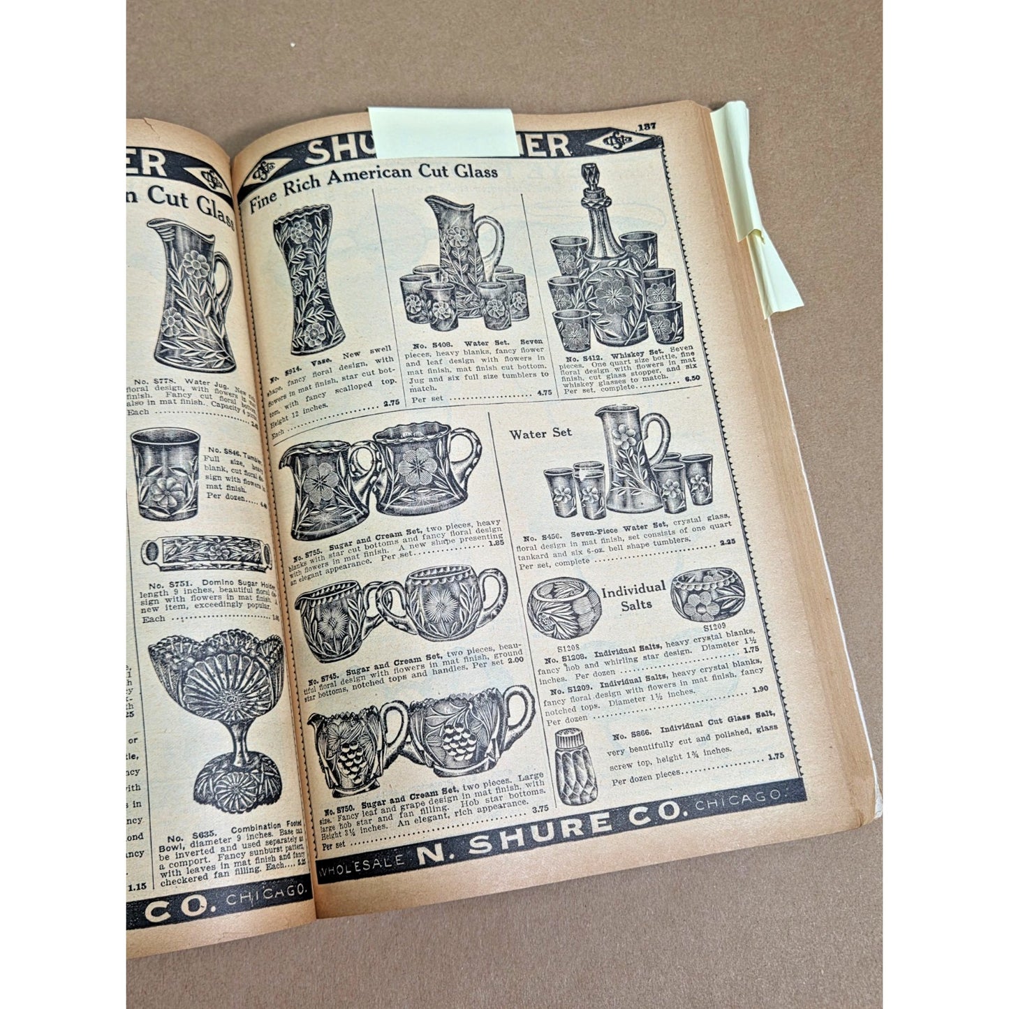 1919 N. Shure Co No. 82 Catalog "The Shure Winner" Vintage Chicago Wholesale
