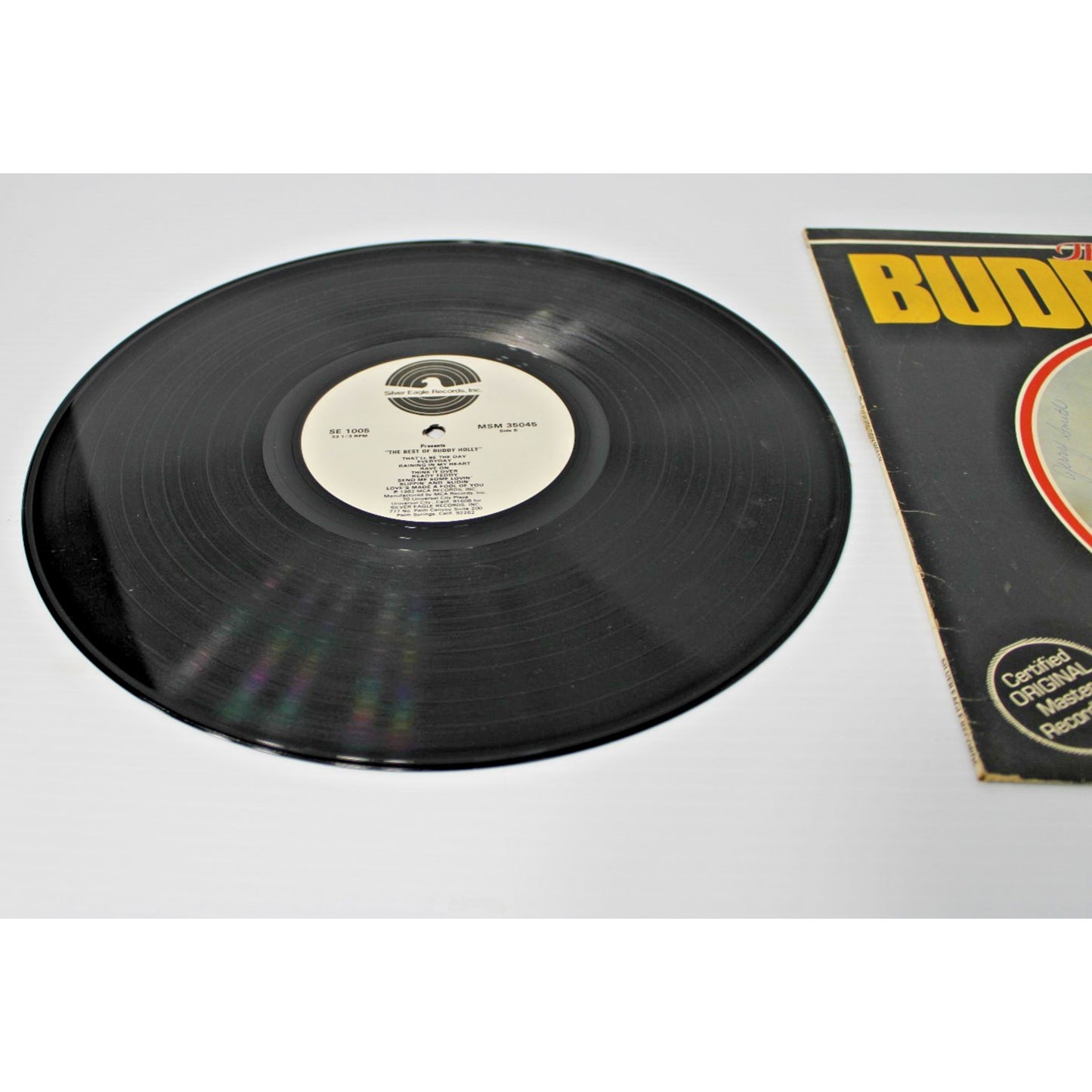 Buddy Holly- The Best Of Buddy Holly, 1982 SE-1005 1950s Master Recordings- VG+