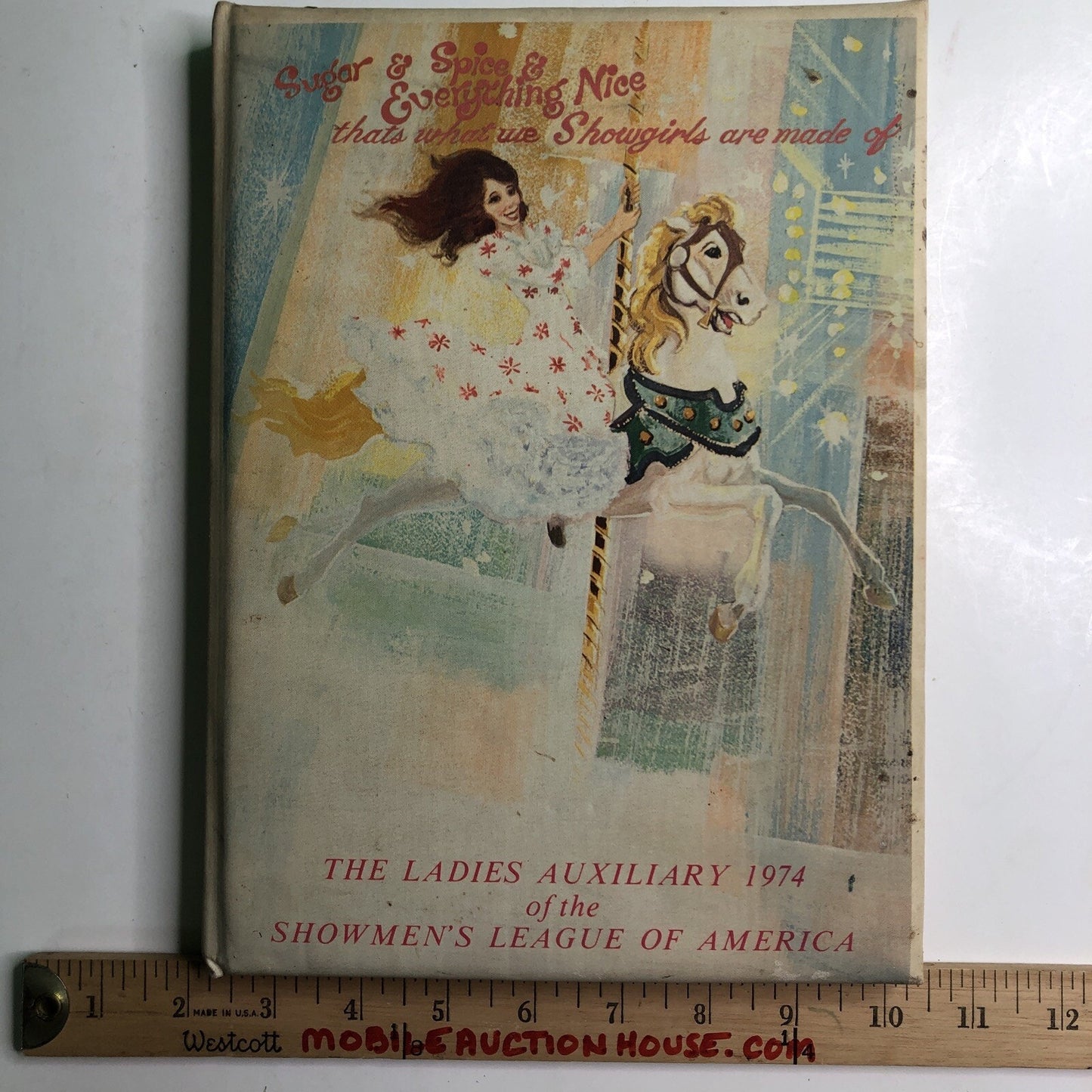 1974 LADIES AUXILIARY OF THE SHOWMEN'S LEAGUE OF AMERICA YEARBOOK First Edition
