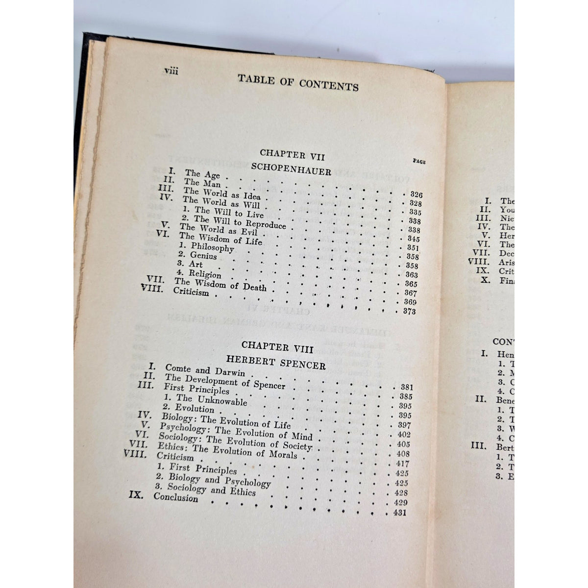 1927 Vintage "The Story of Philosophy" by Will Durant Hardcover Star Book