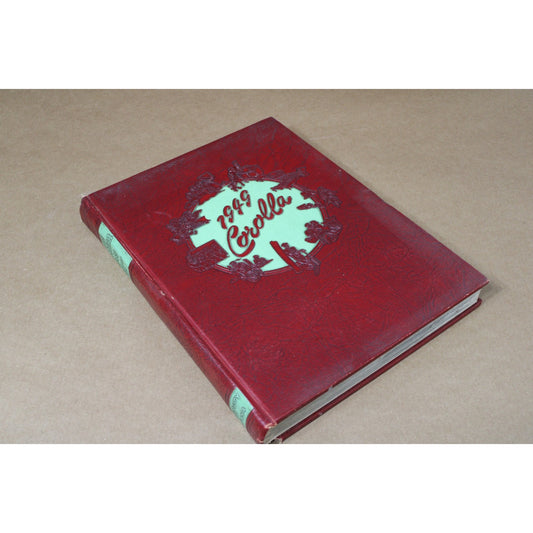 Vintage 1949 University of Alabama Yearbook, The Corolla, E.O. Wilson