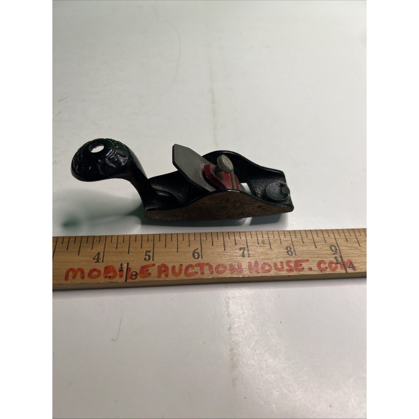 STANLEY 100 & 1/2 CURVED BOTTOM BLOCK PLANE Squirrel Tail EXCELNT USED CONDITION