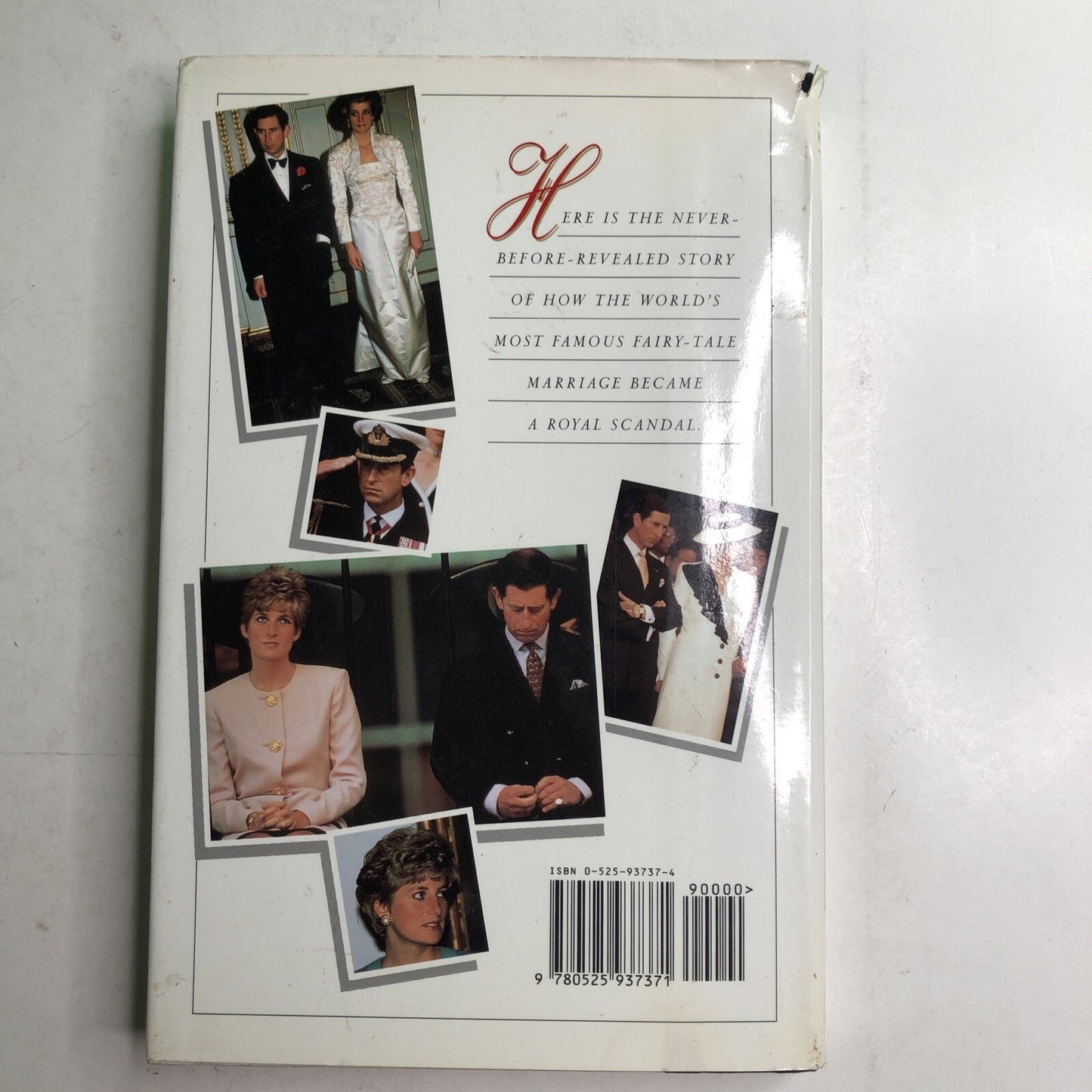 Vintage Diana vs. Charles: Royal Blood Feud by James Whitaker 1993 HC DJ