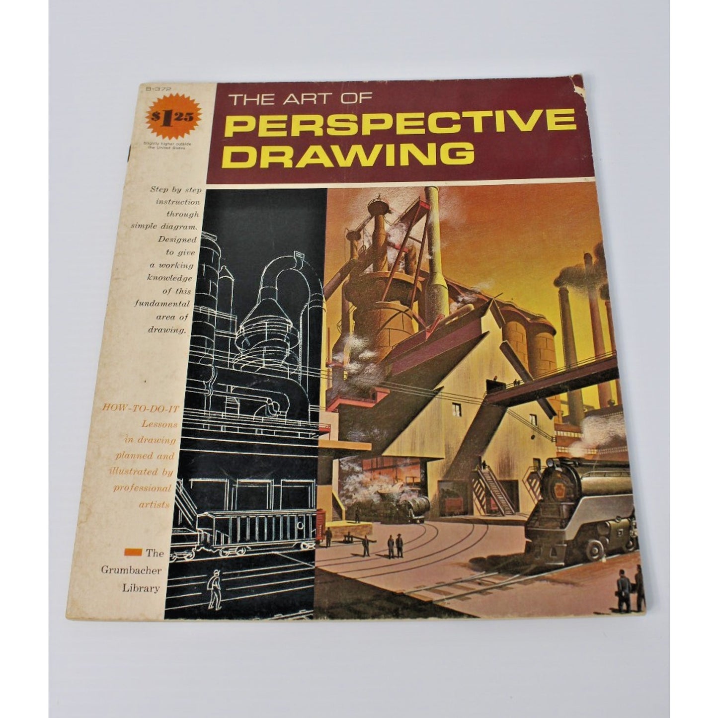 Vintage The Art Of Perspective Drawing- Simon Greco, Grumbacher Library 1968