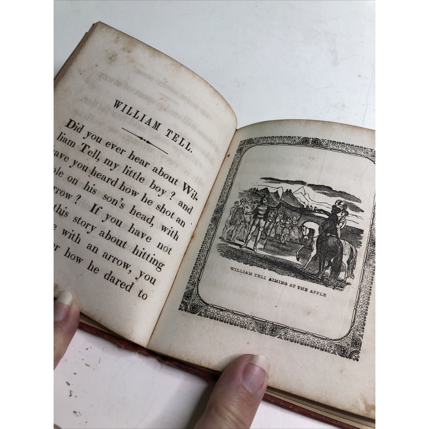 Antique BOY’S STORY BOOK by Francis C. Woodworth 1851 Theodore Thinker’s Tales