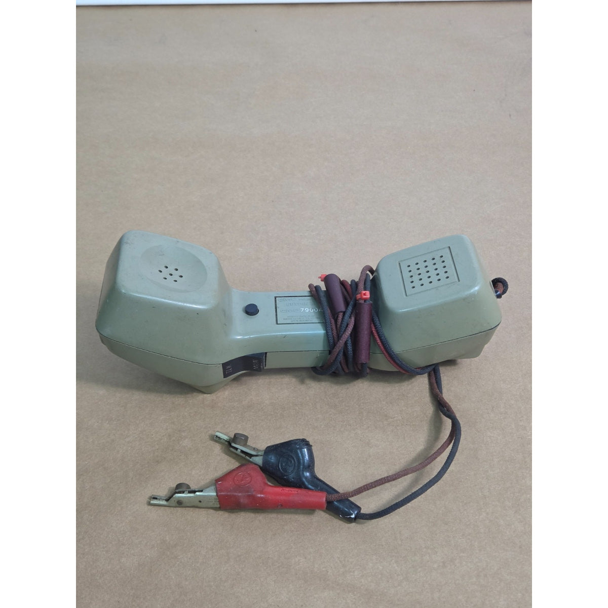 Vintage CMC Butt-In II Test Telephone Lineman Handset Model 7900C (Untested)