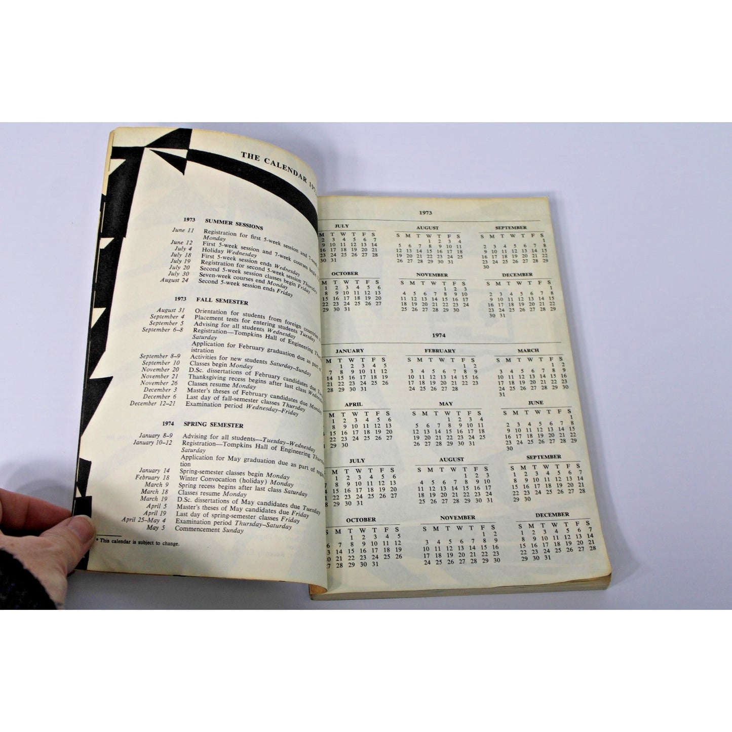 George Washington University Bulletin 1973-1974 Catalog Engineering & Science