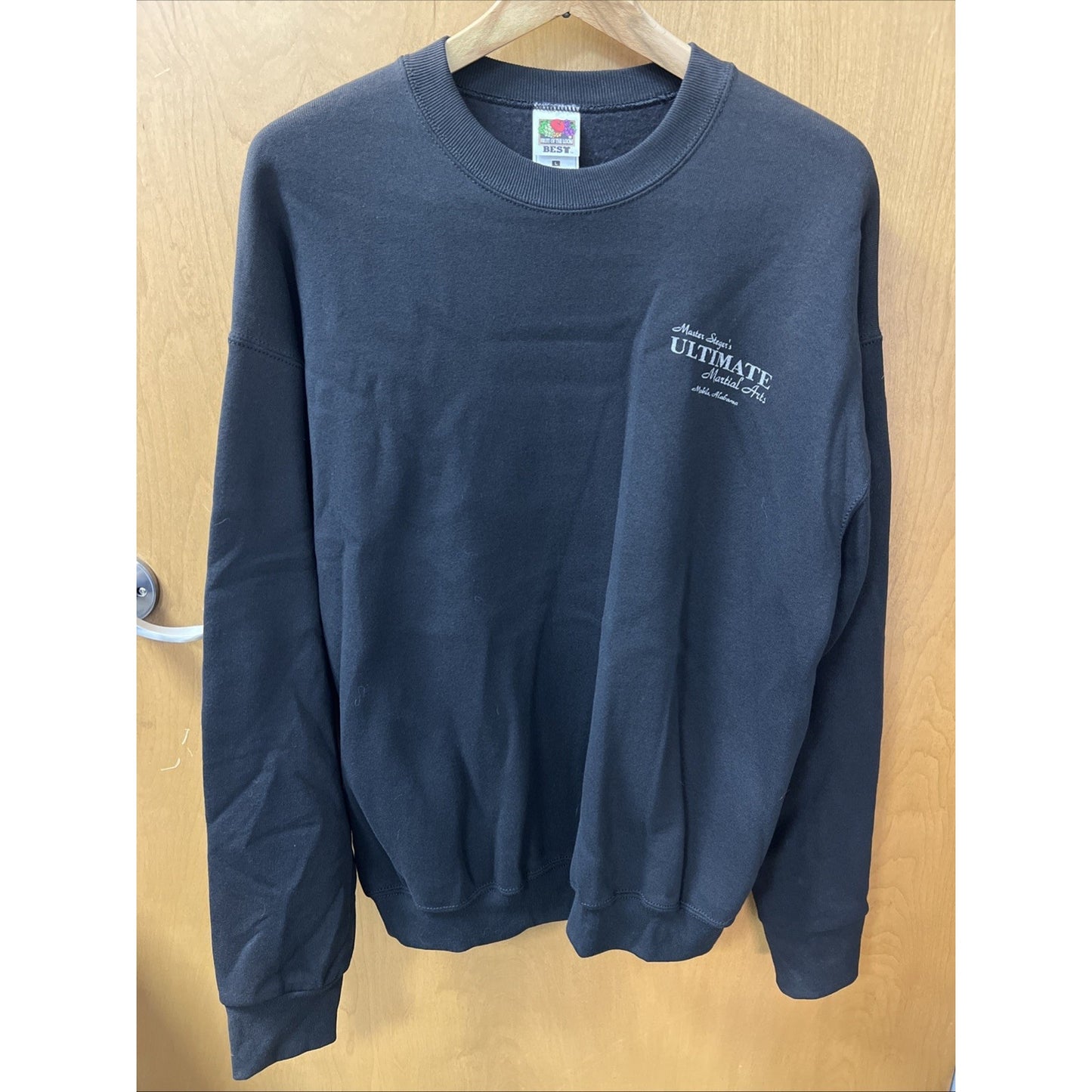 Adult Large Sweatshirt Master Steger’s Ultimate Martial Arts Champions Mobile AL