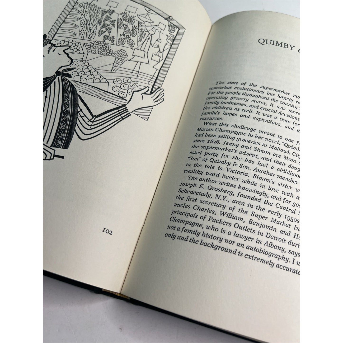 1969 The Food Industry Executive’s Pleasure Reader HC DJ Illustrated