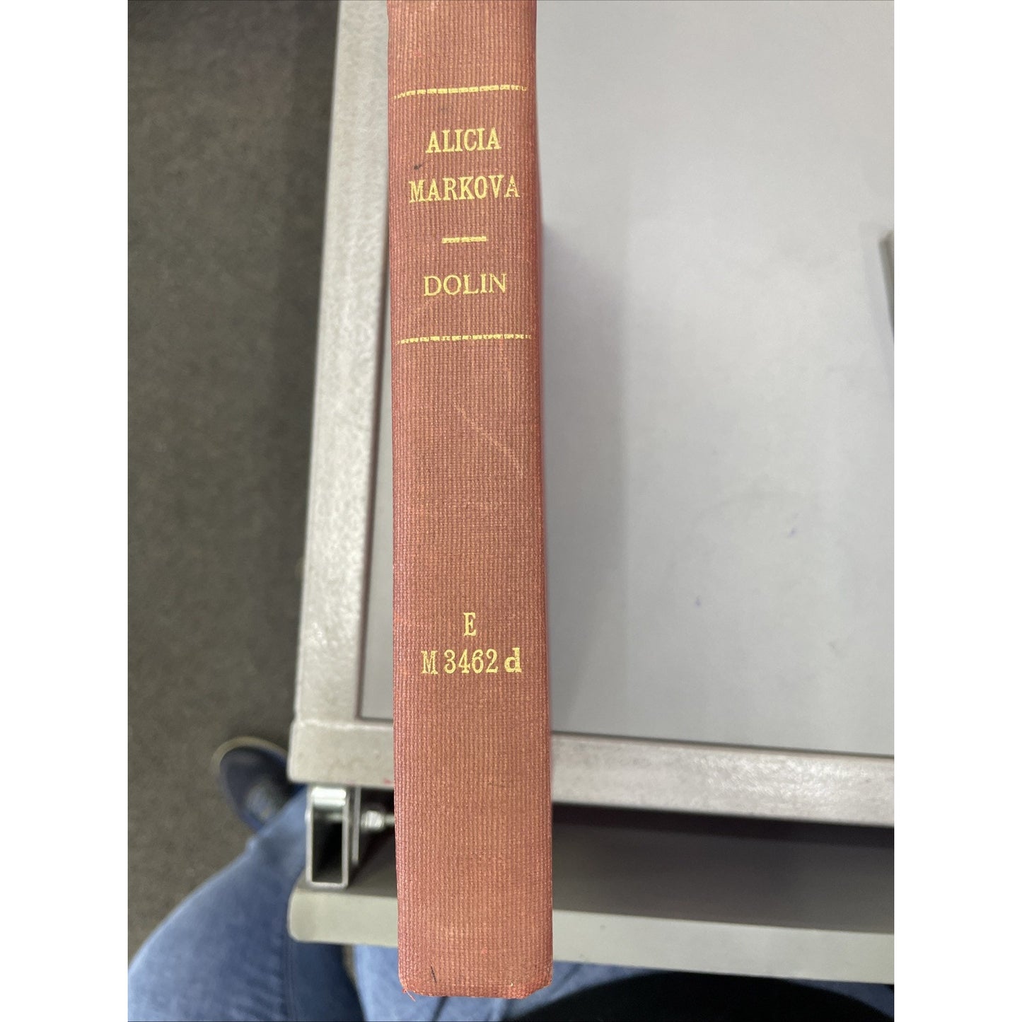 1953 First Edition ALICIA MARKOVA by Anton Dolin HC Illustrated Ex Library