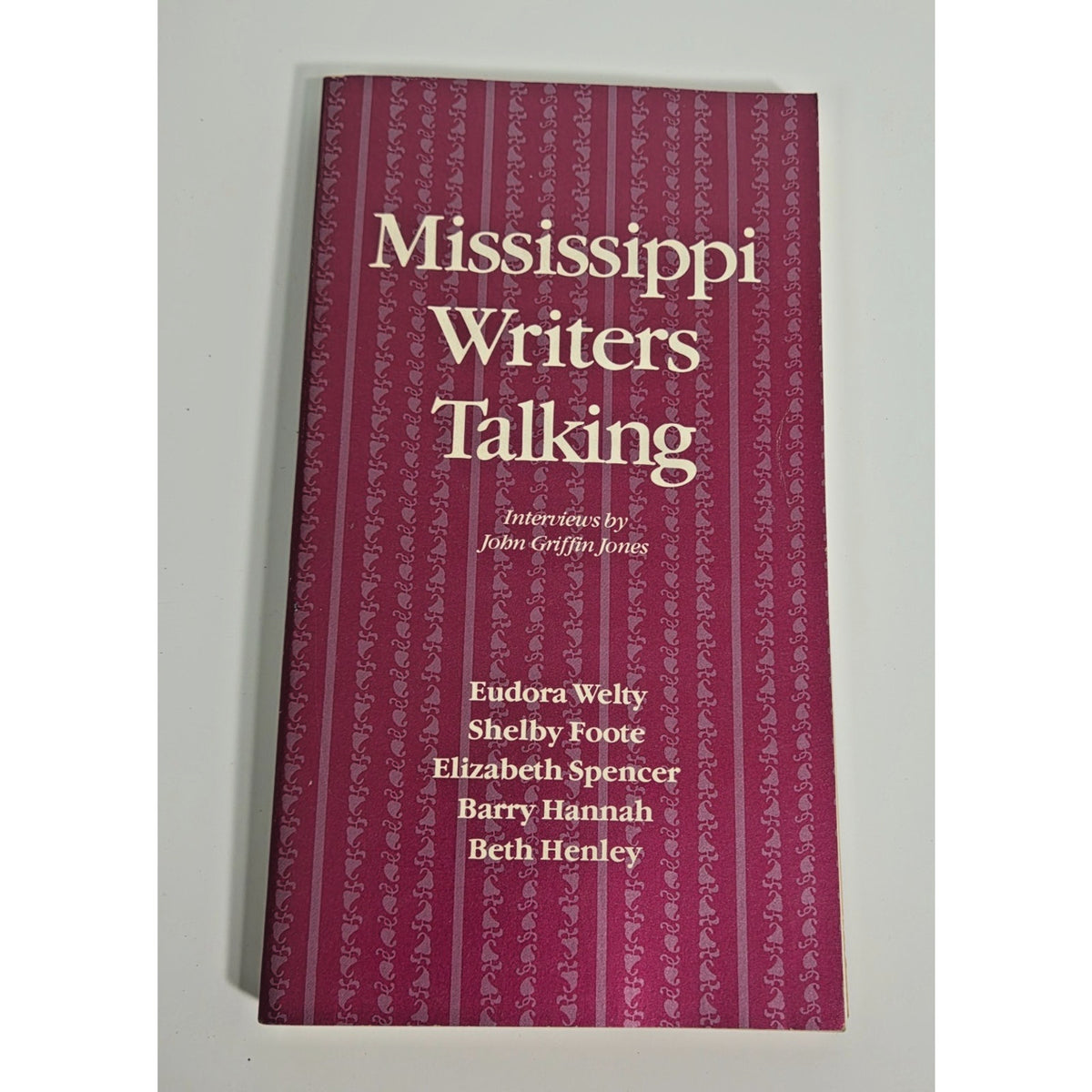 Vintage 1983 Mississippi Writers Talking Interviews Eudora Welty Shelby Foote