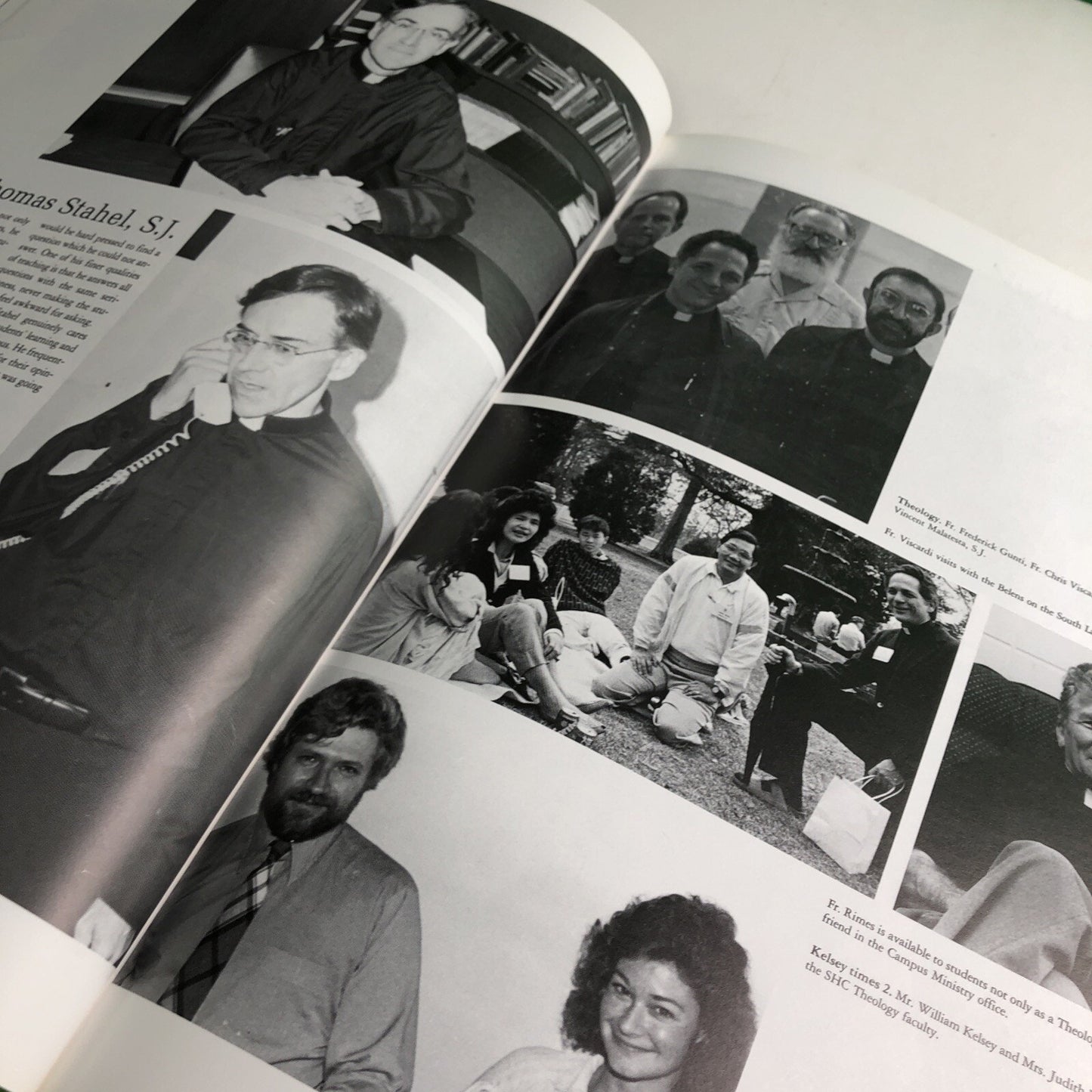 1988 - 1989 Spring Hill College Yearbook “KALEIDOSCOPE” Mobile Alabama